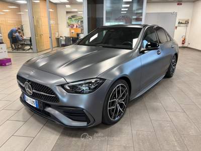 Mercedes-Benz Classe C d  2.0 ibrido/diesel 4Matic (4x4) AMG Line Premium Grigio usata Alba