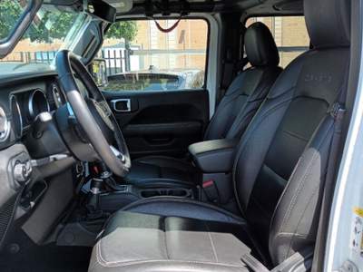 Jeep Wrangler 2200 MJT UNLIMITED SAHARA 4X4 200CV AUTOM ITALIA Bianco usata Roma