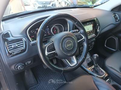 Jeep Compass 2000 MJT LIMITED 4X4 AUTOM 140CV CARPLAY"18 ITALIA Grigio usata Roma