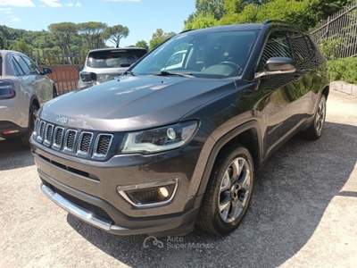 Jeep Compass 2000 MJT LIMITED 4X4 AUTOM 140CV CARPLAY"18 ITALIA Grigio usata Roma