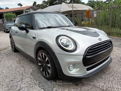 MINI Cooper 1500 136CV AUTOM APPLECARPLAY PDCA&P"17 ITALIA Argento usata Roma
