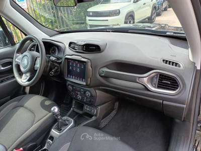 Jeep Renegade 1000 LIMITED 120CV CARPLAY CAMERA "17 ITALIA Nero usata Roma