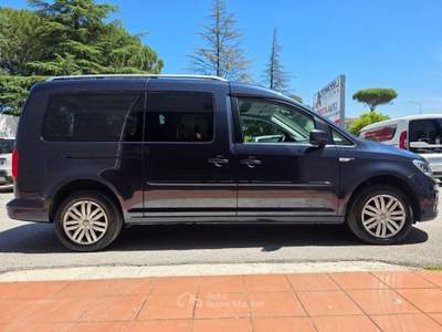 Volkswagen Caddy 1.4 TGI Trendline Maxi Blu/Azzurro usata Città di Castello