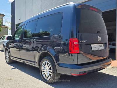 Volkswagen Caddy 1.4 TGI Trendline Maxi Blu/Azzurro usata Città di Castello