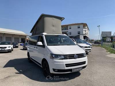 Volkswagen California T5 Beach 2.0 BiTDI 180CV 4 Motion DSG GANCIO Bianco usata San Vendemiano