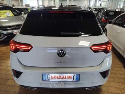 Volkswagen T-Roc 1.5 TSI ACT DSG R-Line LED VIDEO Grigio usata Vigevano