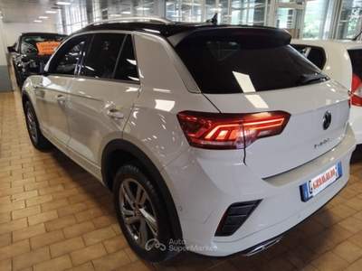 Volkswagen T-Roc 1.5 TSI ACT DSG R-Line LED VIDEO Grigio usata Vigevano