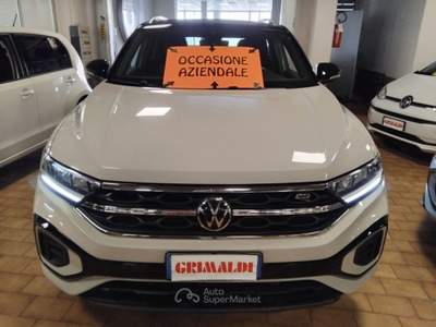 Volkswagen T-Roc 1.5 TSI ACT DSG R-Line LED VIDEO Grigio usata Vigevano