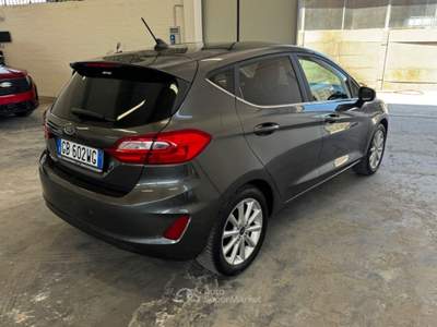 Ford Fiesta 1.1 75 CV GPL 5 porte Titanium Grigio usata Imola