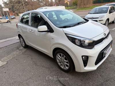Kia Picanto 1.0 12V volante e sedili riscaldati  BLuetooth Bianco usata San Lazzaro di Savena