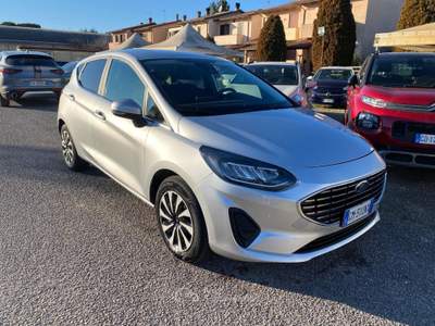Ford Fiesta 1.1 75 CV 5 porte Titanium Argento usata Sinalunga