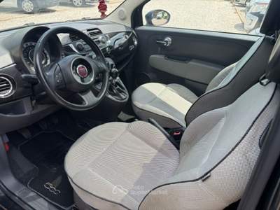 Fiat 500 Unico proprietario, libero da incidenti  KM.  CERTIFICATI Nero usata Cartura