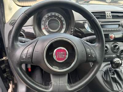 Fiat 500 Unico proprietario, libero da incidenti  KM.  CERTIFICATI Nero usata Cartura