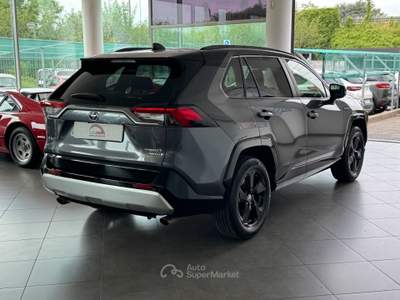 Toyota RAV4 2.5 vvt-ie h Black Edition Lounge awd-i 222cv e-cvt 4x4 Grigio usata Cesano Maderno