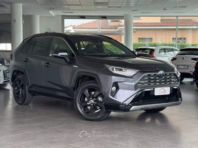 Toyota RAV4 2.5 vvt-ie h Black Edition Lounge awd-i 222cv e-cvt 4x4 Grigio usata Cesano Maderno