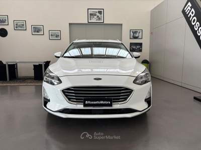Ford Focus 1.5 EcoBlue 120 CV SW ST-Line Bianco usata Spresiano