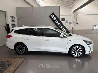 Ford Focus 1.5 EcoBlue 120 CV SW ST-Line Bianco usata Spresiano