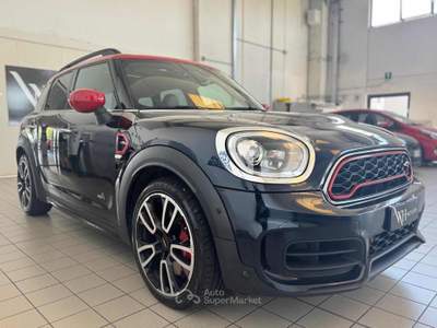 MINI Cooper 2.0 John Cooper Works Countryman ALL4/TETTO/PELLE Blu/Azzurro usata Parma