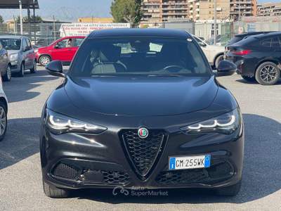 Alfa Romeo Stelvio 2.2 Turbodiesel 160 CV AT8 RWD Ti ULTIMO TIPO Nero usata Fiumicino