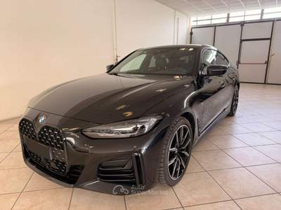 BMW Serie 4 Gran Coupé 420d d xDrive 48V Msport Nero usata CALCINATO