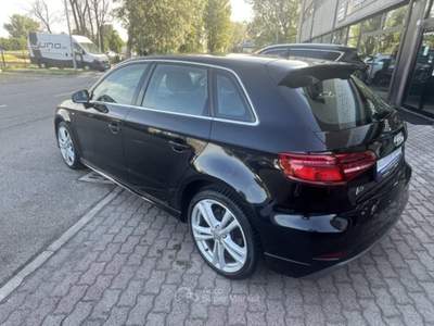 Audi A3 SPB 30 TDI S tronic S-line Nero usata Bologna