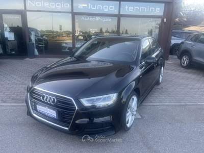 Audi A3 SPB 30 TDI S tronic S-line Nero usata Bologna