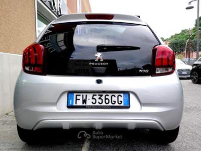 Peugeot 108 VTi 72 S&S 5 porte Allure TOP! Argento usata Savona