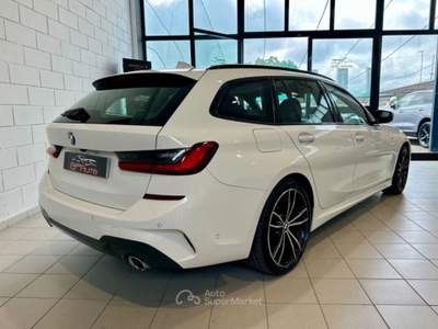 BMW Serie 3 320d d 48V xDrive Touring Msport *TAGLIANDI BMW* Bianco usata Cassina de' Pecchi