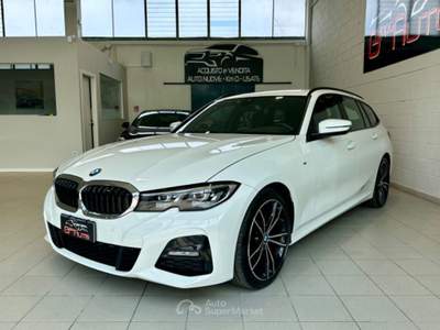 BMW Serie 3 320d d 48V xDrive Touring Msport *TAGLIANDI BMW* Bianco usata Cassina de' Pecchi