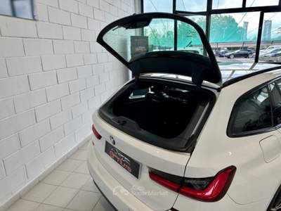BMW Serie 3 320d d 48V xDrive Touring Msport *TAGLIANDI BMW* Bianco usata Cassina de' Pecchi