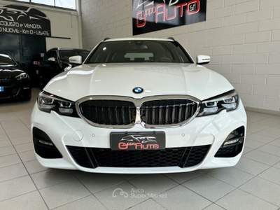 BMW Serie 3 320d d 48V xDrive Touring Msport *TAGLIANDI BMW* Bianco usata Cassina de' Pecchi