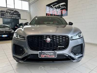 Jaguar F-Pace 2.0D 204CV AWD aut. R-Dynamic Black *TETTO* Grigio usata Cassina de' Pecchi