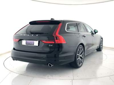Volvo V90 V90 2.0 d4 business geartronic pelle+c.19" Nero usata Ghedi