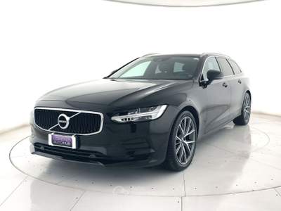 Volvo V90 V90 2.0 d4 business geartronic pelle+c.19" Nero usata Ghedi