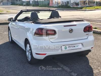 Volkswagen Golf VOLKSWAGEN Golf Cabriolet 1.6 TDI Bianco usata Aprilia