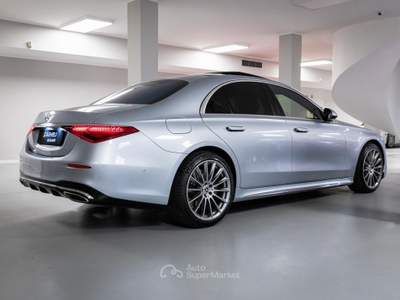 Mercedes-Benz Classe S 500 4Matic EQ-Boost Premium Plus -ITALIANA-SERVICE UFFICIALI MERCEDES Argento usata Coccaglio