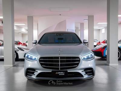 Mercedes-Benz Classe S 500 4Matic EQ-Boost Premium Plus -ITALIANA-SERVICE UFFICIALI MERCEDES Argento usata Coccaglio