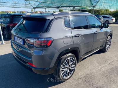 Jeep Compass 1.5 T4 130CV DCT MHEV 2WD SUMMIT, AZIENDALE Rosso usata Paderno Franciacorta
