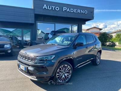 Jeep Compass 1.5 T4 130CV DCT MHEV 2WD SUMMIT, AZIENDALE Rosso usata Paderno Franciacorta