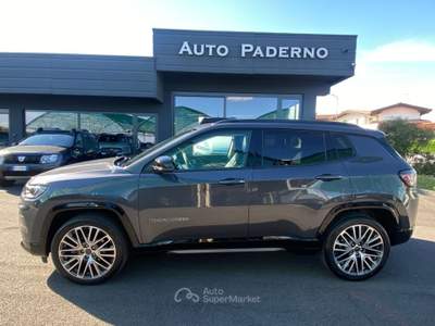 Jeep Compass 1.5 T4 130CV DCT MHEV 2WD SUMMIT, AZIENDALE Rosso usata Paderno Franciacorta