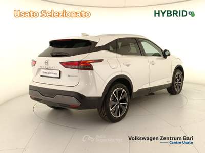 Nissan Qashqai 1.5 e-power tekna+ 2wd Bianco usata Bari