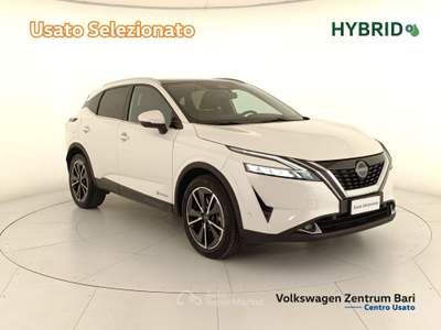Nissan Qashqai 1.5 e-power tekna+ 2wd Bianco usata Bari