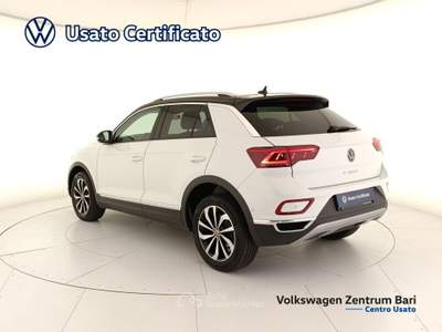Volkswagen T-Roc 1.5 tsi style dsg Nero usata Bari