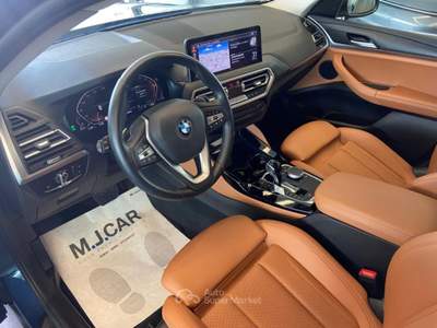 BMW X4 xDrive20d 48V Xline Blu/Azzurro usata Nola