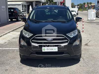 Ford EcoSport FORD EcoSport 1.5 TDCi 100 CV Start&Stop Plus Nero usata San Benedetto del Tronto