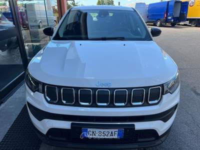 Jeep Compass 1.6 mjt Longitude 2wd 130cv Bianco usata Castelletto di Branduzzo