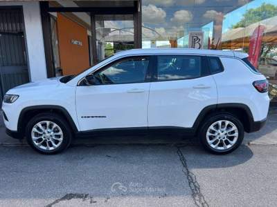 Jeep Compass 1.6 mjt Longitude 2wd 130cv Bianco usata Castelletto di Branduzzo