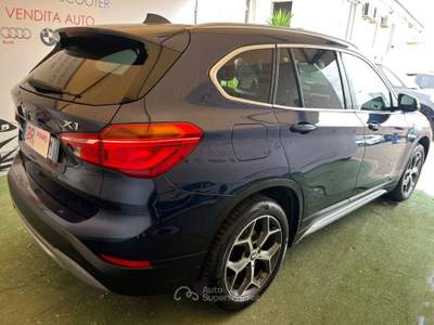 BMW X1 Sdrive18d auto Blu/Azzurro usata Pompei