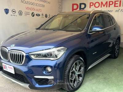 BMW X1 Sdrive18d auto Blu/Azzurro usata Pompei
