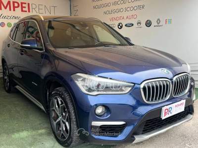 BMW X1 Sdrive18d auto Blu/Azzurro usata Pompei